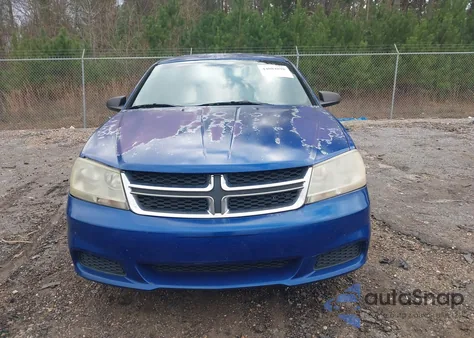 2013 Dodge Avenger Se from USA, damaged, VIN 1C3CDZAB4DN688359
